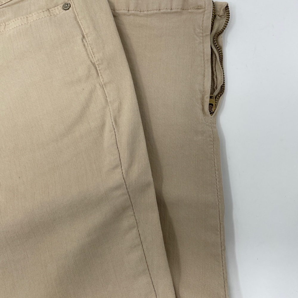 Jeans Zara size 6 beige slim fit - Picture 3 of 8